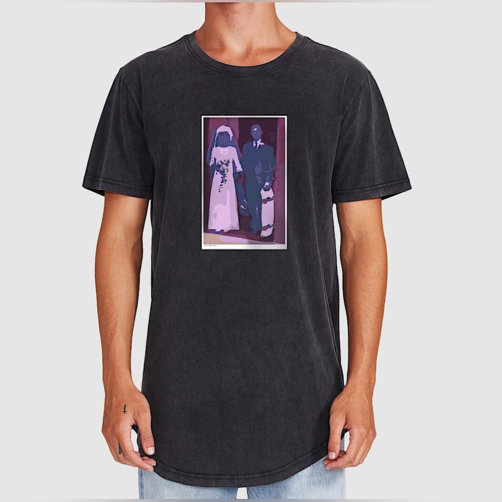 T shirt. “True love”